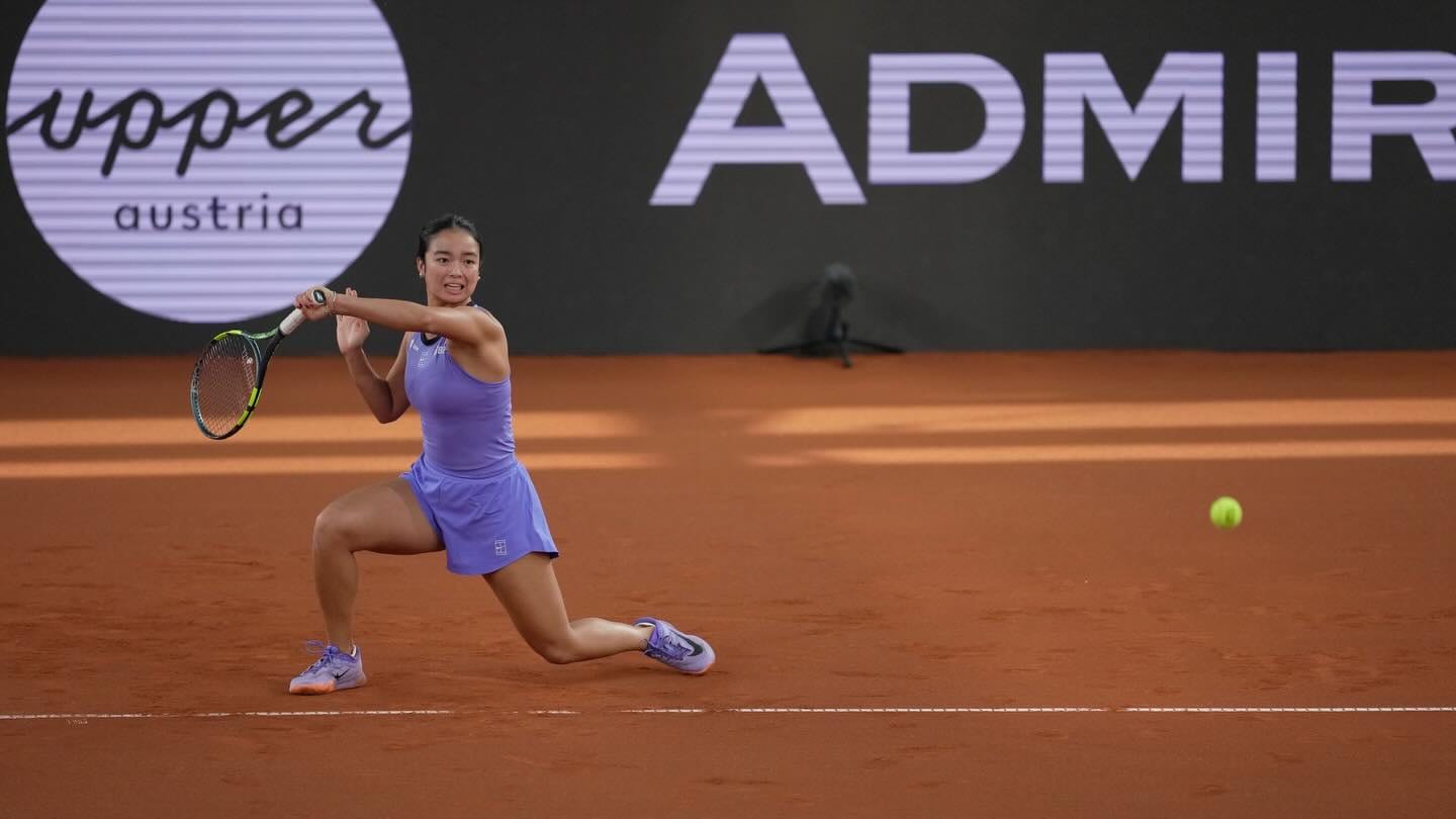 Alex Eala at the 2026 Linz Open